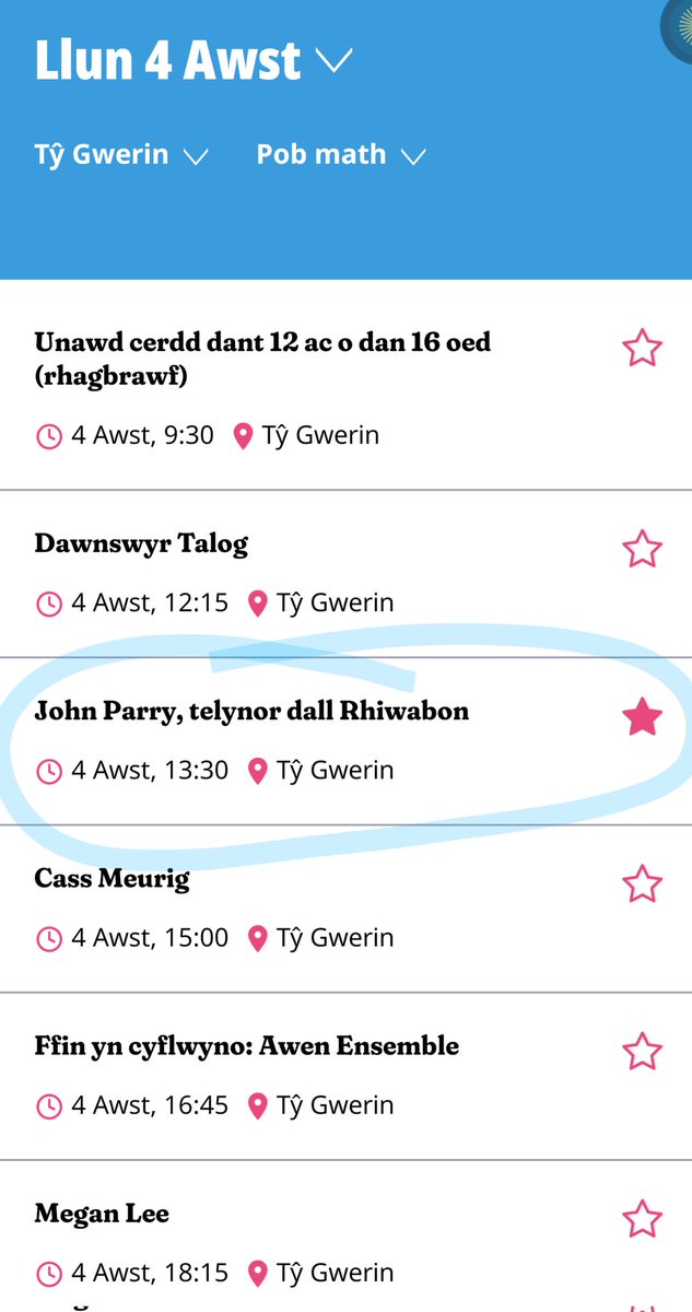 Eleri Darkins (@eleridarkins) on Twitter photo Edrych ymlaen i glywed Elinor Bennett yn y Ty Gwerin <a href="/eisteddfod/">eisteddfod</a> ar ddydd Llun yn sôn am ddylanwad John Parry Ddall. 🎶🏴🎶 Edrych ymlaen i glywed Elinor Bennett yn y Ty Gwerin <a href="/eisteddfod/">eisteddfod</a> ar ddydd Llun yn sôn am ddylanwad John Parry Ddall. 🎶🏴🎶
