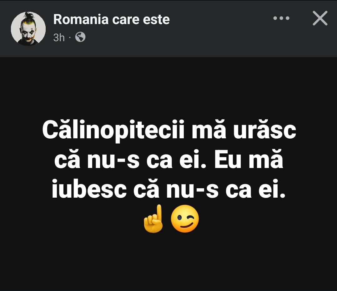 Chiar imi multumesc in fiecare zi ca nu sunt ca ei... 🙂