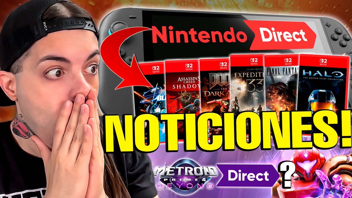 🔥NOTICIONES de Nintendo SWITCH 2 que NO te puedes PERDER! Otro DIRECT GRANDE y de Metroid!?

👉 youtu.be/qQqWhlRSuJc

❤️Amor y 🔃RT ayudan mucho.