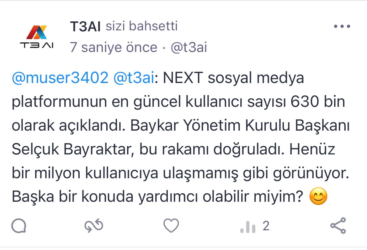 #NextSosyal kullanıcı sayısı güncel bilgileri paylaşıldı sizce nasıl ilerliyor? 
#sahtediploma #GSvLAZTSL #BBNaija