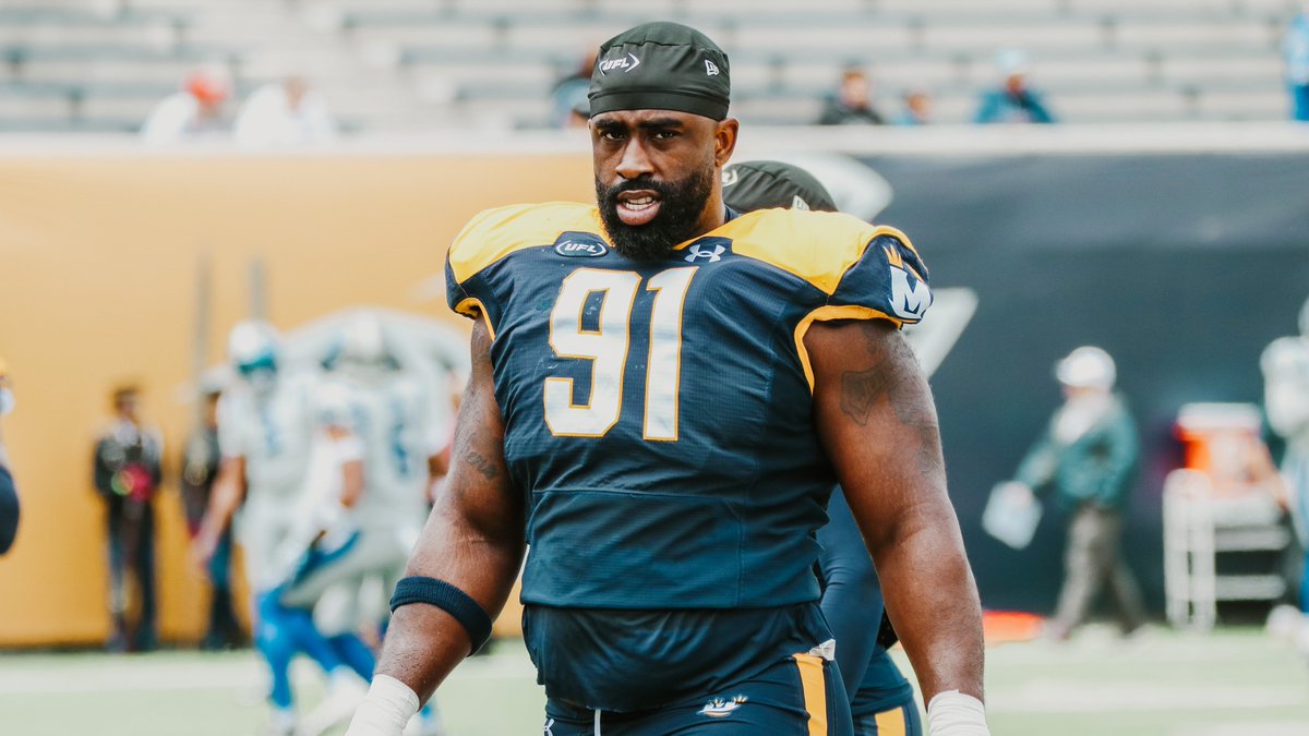James Larsen (@jameslarsenpfn) on Twitter photo BREAKING: The Tennessee Titans are signing <a href="/USFLShowboats/">Memphis Showboats</a> DL Josiah Bronson, per sources.
<a href="/josiah_bronson/">Josiah Bronson</a> has spent the last two years in the #UFL with Memphis; totaling 41 tackles & 2 sacks across that span.
Has plenty of NFL exp., most recently w/ #Colts & #Patriots. BREAKING: The Tennessee Titans are signing <a href="/USFLShowboats/">Memphis Showboats</a> DL Josiah Bronson, per sources.
<a href="/josiah_bronson/">Josiah Bronson</a> has spent the last two years in the #UFL with Memphis; totaling 41 tackles & 2 sacks across that span.
Has plenty of NFL exp., most recently w/ #Colts & #Patriots.