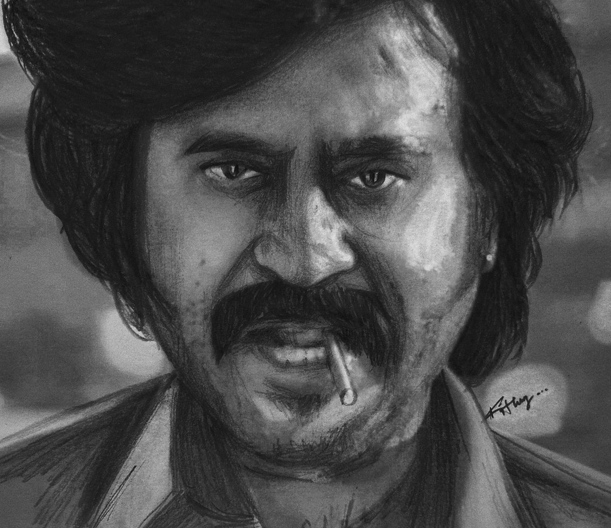 ரெஜ்ஜினி!!! ♥️⭐️🤘🏻
.
#PencilArt <a href="/Dir_Lokesh/">Lokesh Kanagaraj</a> <a href="/rajinikanth/">Rajinikanth</a> <a href="/sunpictures/">Sun Pictures</a>