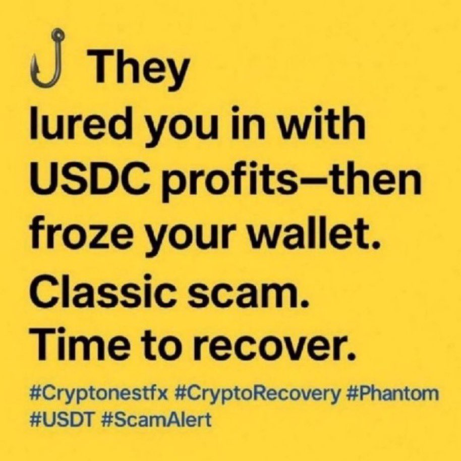 JeIIyRoII1's tweet photo. 🚨 Having trouble accessing your #Cryptonix wallet?
This could be a scam — don’t wait, act now!
📩 Contact me for expert recovery assistance.

#CryptoRecovery #CryptoScam #ScamAlert #USDT #Solana #Ehoplay #WalletIssue #CryptoSupport https://t.co/rQ7yZrYp8s
