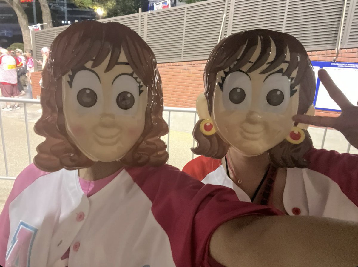 お面買ったの正解だったって思うくらい
この子1日楽しませてくれる🫶🏻