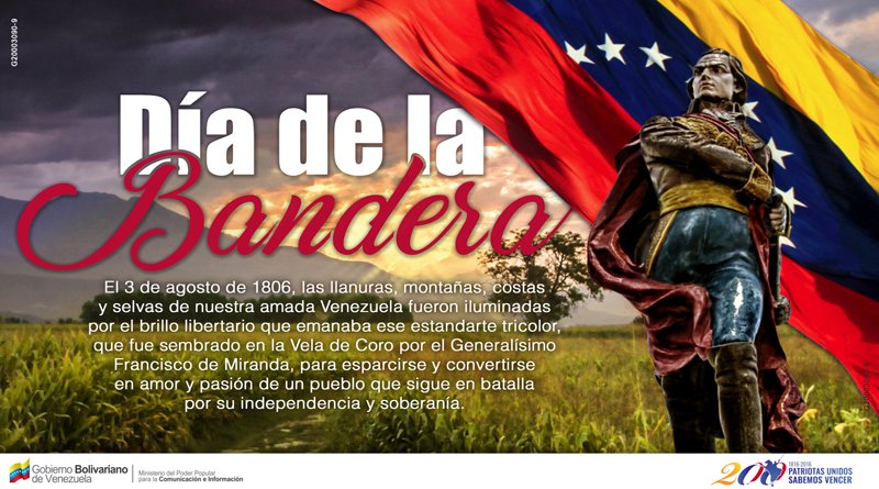 Cupido Tunero (@ctunero) on Twitter photo #ConMisPropiasManos en el día de la Bandera de 🇻🇪 le regaló un
🧵👇 1/3
"Bandera Orgullo"
Bajo el cielo de un azul sin igual,
ocho estrellas brillan con dignidad.
Amarillo como el sol de mi tierra,
rojo pasión, azul mar que encierra.
<a href="/YoDeVzla/">Marci Sánchez 🇻🇪</a>
<a href="/PrincesaDeHugo/">⚘ ্᭄͜͡ 𝒵𝓊𝓁ℯ𝒾𝓂𝒶⚘ ্᭄͜͡</a> #ConMisPropiasManos en el día de la Bandera de 🇻🇪 le regaló un
🧵👇 1/3
"Bandera Orgullo"
Bajo el cielo de un azul sin igual,
ocho estrellas brillan con dignidad.
Amarillo como el sol de mi tierra,
rojo pasión, azul mar que encierra.
<a href="/YoDeVzla/">Marci Sánchez 🇻🇪</a>
<a href="/PrincesaDeHugo/">⚘ ্᭄͜͡ 𝒵𝓊𝓁ℯ𝒾𝓂𝒶⚘ ্᭄͜͡</a>