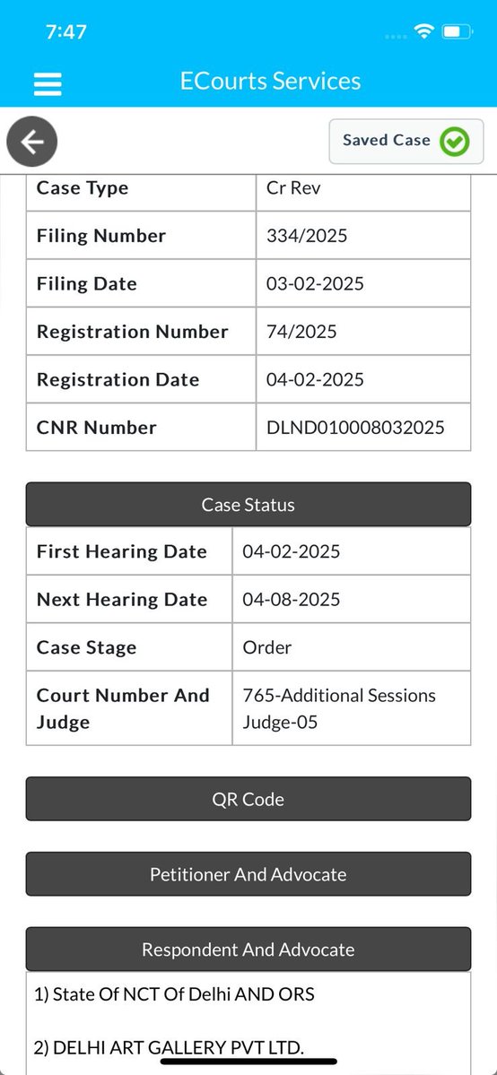 🛑 Judgment Day Tomorrow 🛑

Tomorrow, 04.08.2025, the Ld. Sessions Judge is expected to pronounce the Final Judgment in the matter concerning derogatory (nude) paintings of Hindu Deities by M.F. Husain, exhibited by an art gallery in Delhi.

We have fought this battle with