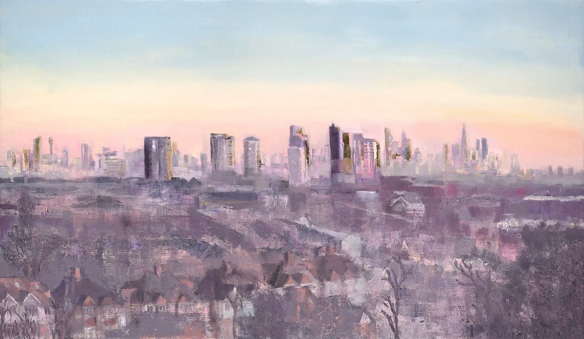 Beautiful London skyline by <a href="/SusanBunnArtist/">susanbunn</a>  (Studio 19)
.
.
#deltahousestudios #art #artist #artists #newart #london #londonart #londonartist #londonartists #artgallery #artgalleries #artexhibition #exhibition #openstudios #londongallery #londonexhibition #wimbledon