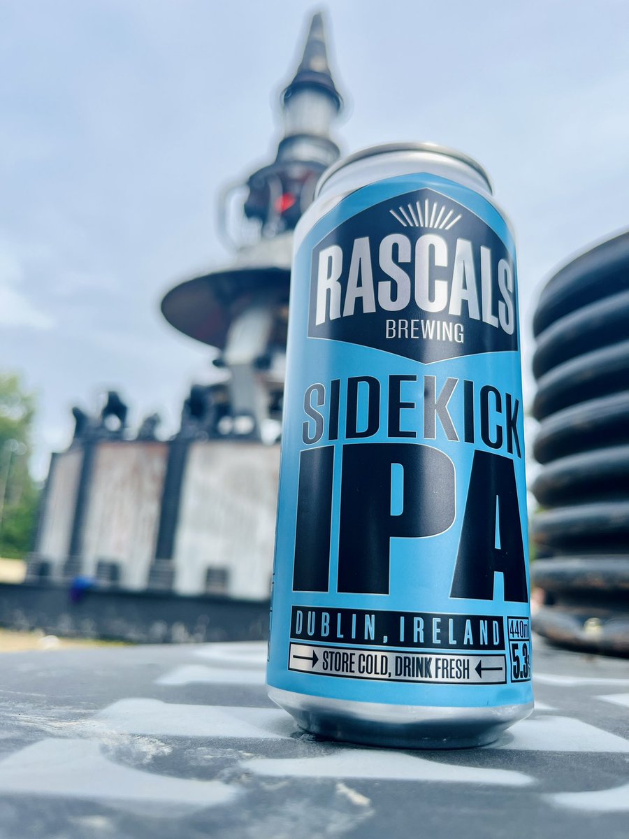 #SundaySupping continues with a piney mandarin-y citrusy 5.3% Sidekick IPA  from <a href="/RascalsBrewing/">Rascals Brewing Company</a>. A staple but delicious! 😋

Sláinte!🍻

<a href="/FiShoop/">Fiona Shoop</a> <a href="/cb_phil/">Phil</a> <a href="/antrim_man/">🪓🗡️Antrim_Man</a> <a href="/pcr123/">Paul Reid</a> <a href="/CorkBeer/">CorkBeerTweets</a> <a href="/craftbeersoflre/">Craft beers of Ireland & beyond.</a> <a href="/BADONICUS/">Badonicus</a> <a href="/mjpm67/">MM🇮🇪</a> <a href="/keefmullin/">keef mullin 💙</a> <a href="/Imagicranium/">Paul Brown</a> <a href="/PaulOBrien10/">Paul O'Brien</a> <a href="/ephoustonbill/">EPHoustonBill</a>