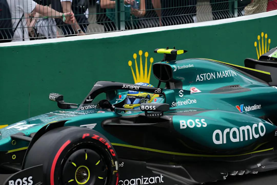 Fernando Alonso is the king on the track

He gives the DRS and takes it away

He decides who can overtake and who cant