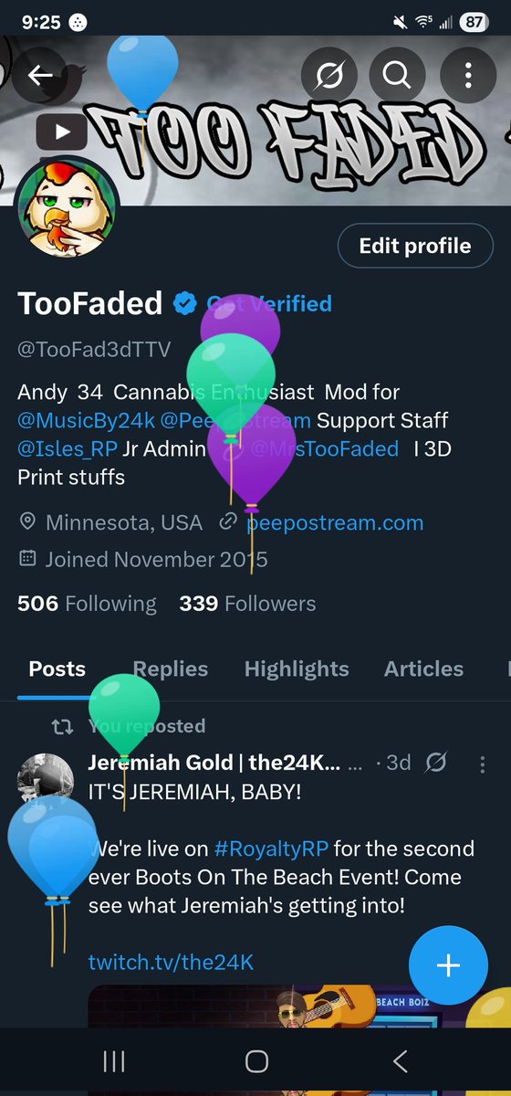TooFaded tweet media