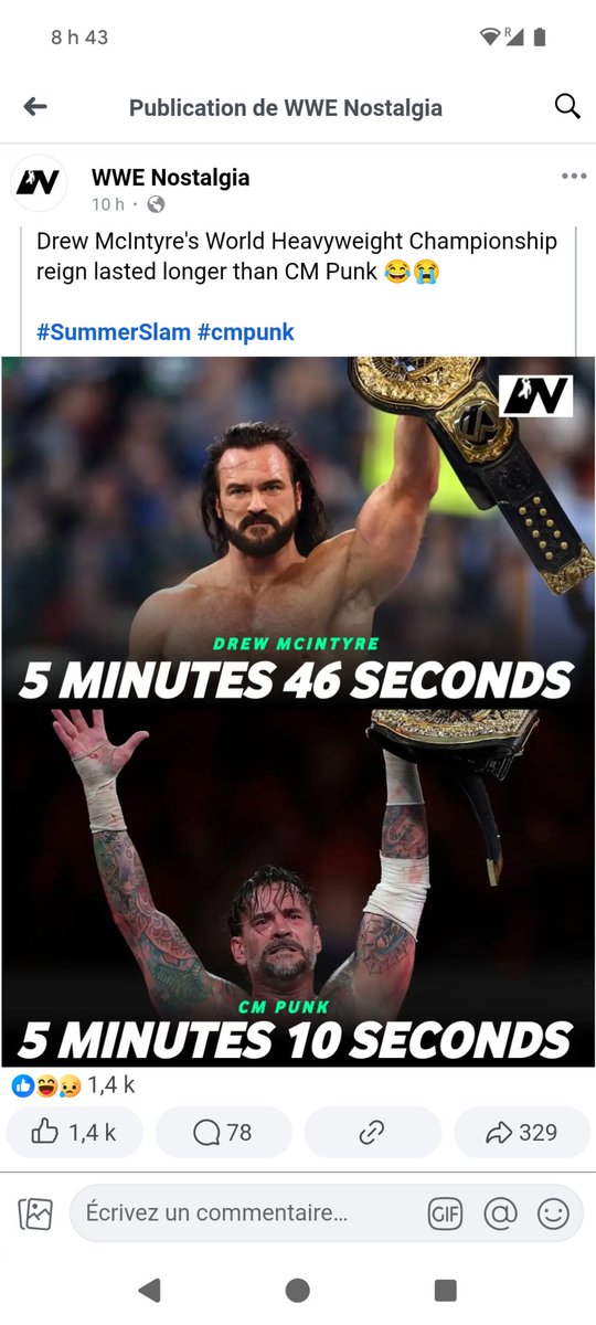 sebbehn's tweet image. NOT bored ! With our guy @DMcIntyreWWE  !

Cheers from Montreal, bro !
Glad you liked it !