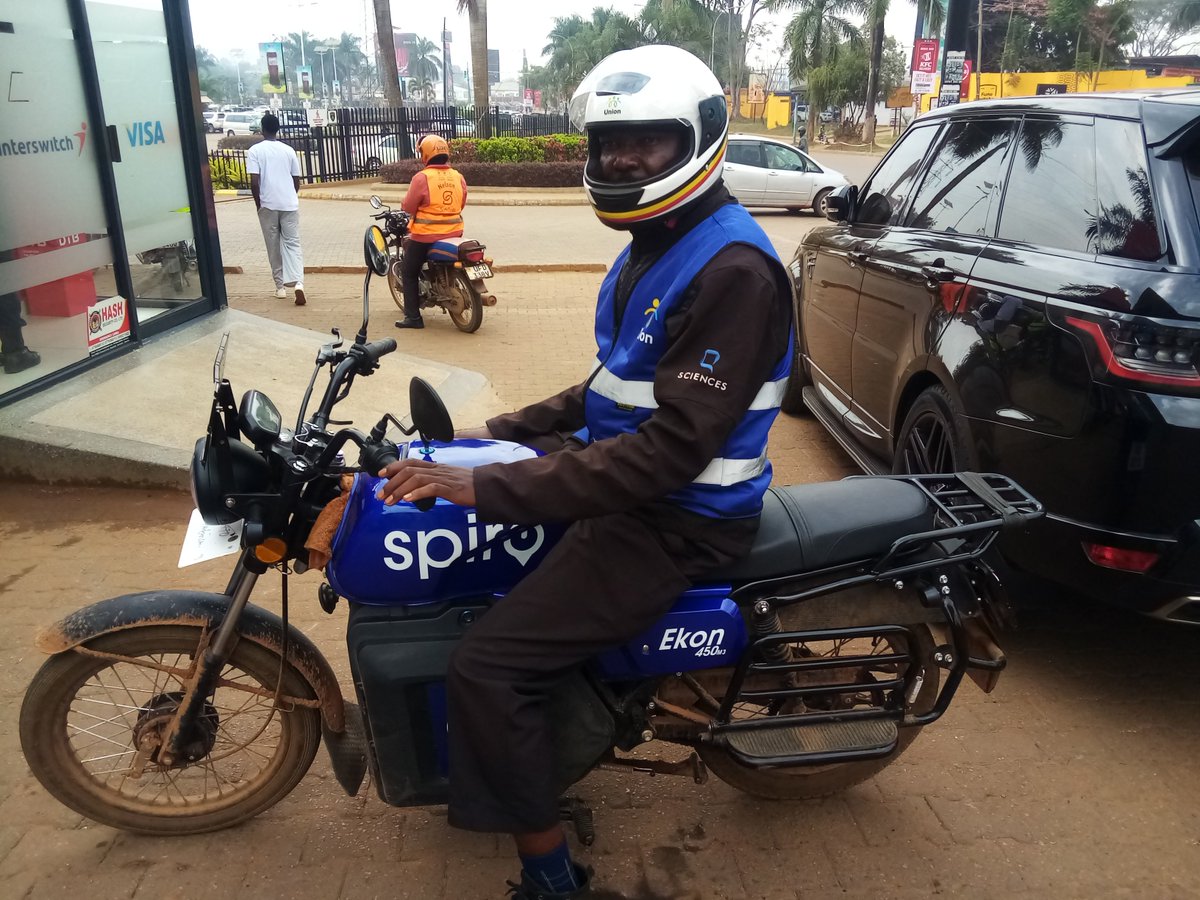 Seeing electric bodas with some frequency now in Kampala. Driver preferred electric as no mechanic visits, no oil changes - but has only had it a month.