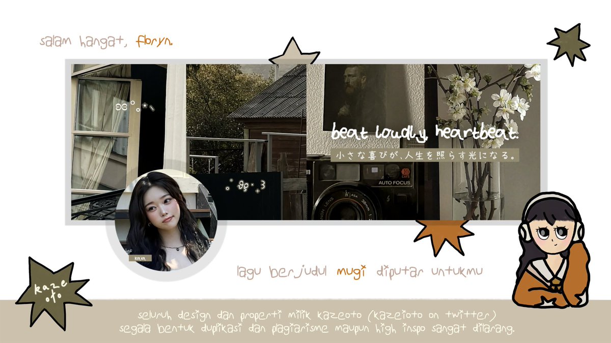 bunnyartms's tweet photo. #FloWTP layout cantik karya @kazeioto!
Once again, happy birthday, Zabilla {@cittiepaw}! Semoga harimu terus baik dan bahagia! Panjang umur, sehat selalu dan serta mulia! Be happy, Zabilla! God bless you! #ZaBillDaySeasons π€ https://t.co/Nc4t3rzj48