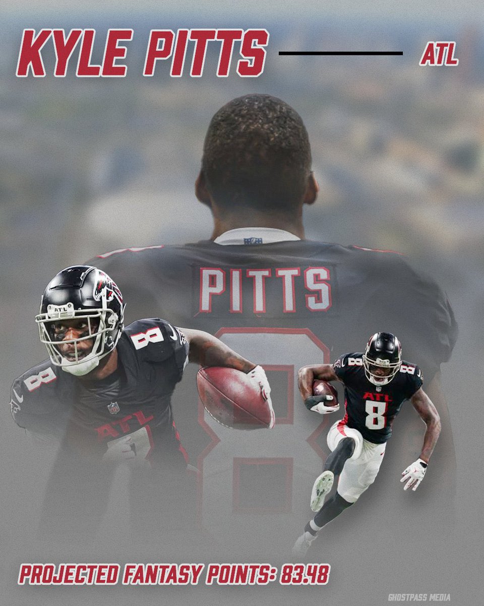 Kyle Pitts is fantasy ready 💪 #KylePitts #NFL #FantasyFootball #AtlantaFalcons #ATL #GraphicDesign #Photoshop #SportsMedia #NFLNetwork