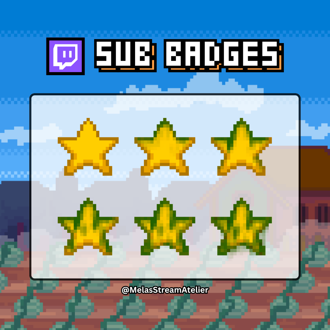 melatinzz's tweet photo. Hi! 🍉
I just wanted to share I started a new thing to help the Vtuber (and streamer) community 😁

I'll be uploading FREE assets from time to time here on my new gumroad :> Feel free to check out the free sub badges I made!

#VTuberAssets #StreamerAssets
https://t.co/3G7A0MMtio https://t.co/QFFdl2A53G