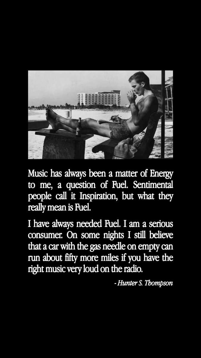 MUSIC IS FUEL.
