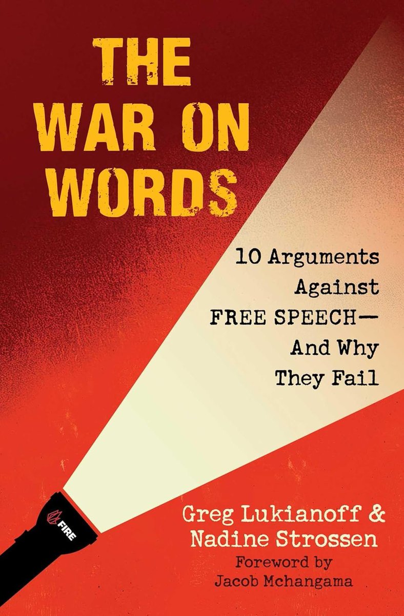 Drew Perkins (@dperkinsed) on Twitter photo Just ordered. War On Words: 10 Arguments Against Free Speech—And Why They Fail by <a href="/glukianoff/">Greg Lukianoff</a> and Nadine Strossen a.co/d/0M63l2P Just ordered. War On Words: 10 Arguments Against Free Speech—And Why They Fail by <a href="/glukianoff/">Greg Lukianoff</a> and Nadine Strossen a.co/d/0M63l2P