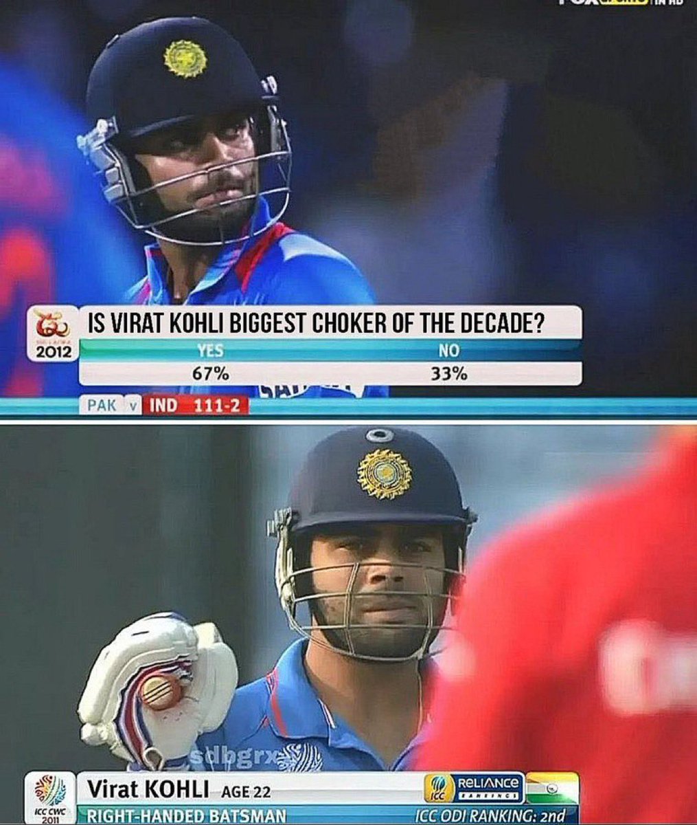 Not only on X and Instagram, CHOKLI #ViratKohli was once humiliated on national TV😭