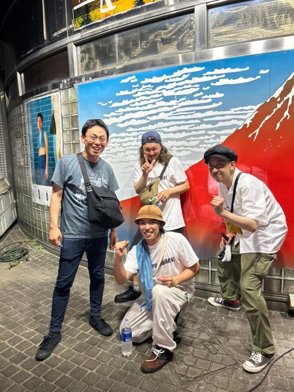 2025.8.2.sat. at 東京 下北沢Live Haus
FOUR TOMORROWツアーファイナル
無事北海道帰ってきました。
本当に最高な1日でした！
6月のツアー北海道編の企画やらせてもらい
ファイナルにも出させてもらえて感無量です！！
ありがとうございました！！
またやりましょう🔥