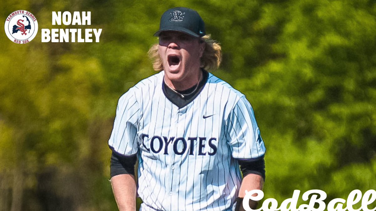 CodBall (@codball) on Twitter photo Noah Bentley (<a href="/WCoyoteBaseball/">Weatherford College Baseball</a>) collected 6 strikeouts surrendering only one run across 4 innings of work for the <a href="/YD_RedSox/">Y-D Red Sox</a> Noah Bentley (<a href="/WCoyoteBaseball/">Weatherford College Baseball</a>) collected 6 strikeouts surrendering only one run across 4 innings of work for the <a href="/YD_RedSox/">Y-D Red Sox</a>