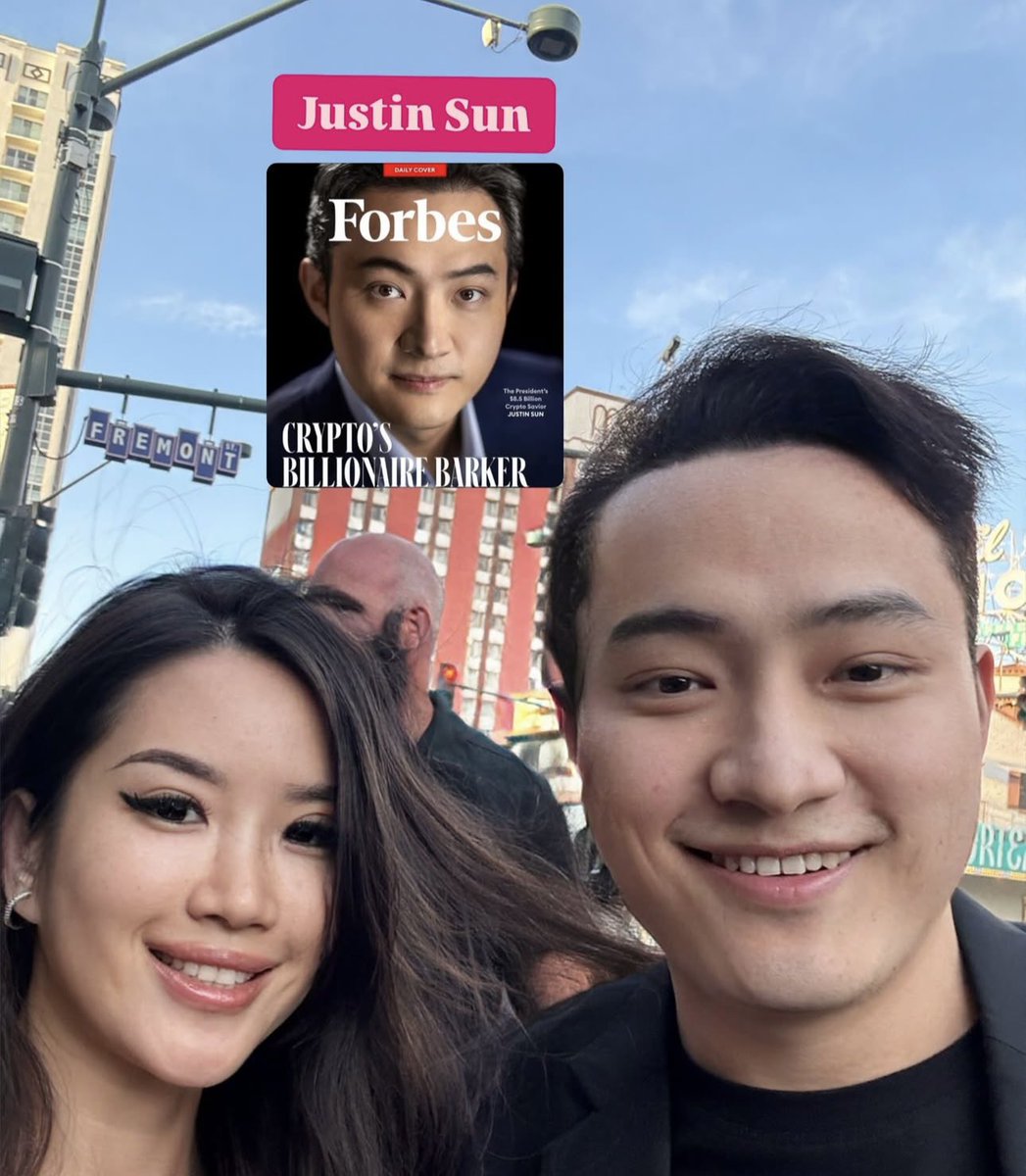 So happy for you Justin!!! 

<a href="/trondao/">TRON DAO</a> <a href="/justinsuntron/">H.E. Justin Sun 👨‍🚀 🌞</a> 
#justinsun #tron #crypto