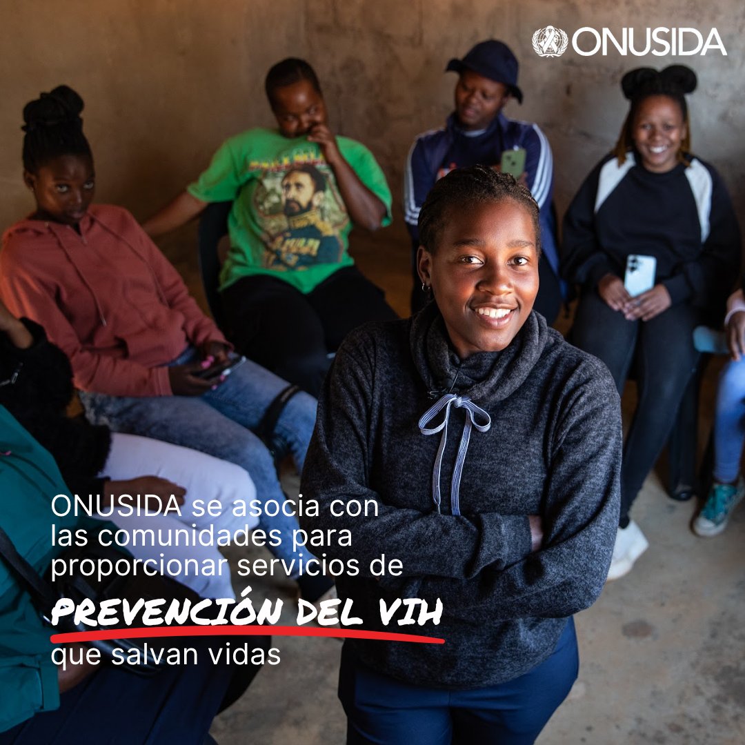 Desde las adolescentes y las mujeres jóvenes del África subsahariana hasta las poblaciones clave de todo el mundo, ONUSIDA apoya la prevención del VIH para salvar vidas.

Ayúdenos a marcar la diferencia: unaids.org/es/donate

#InvestinUNAIDS