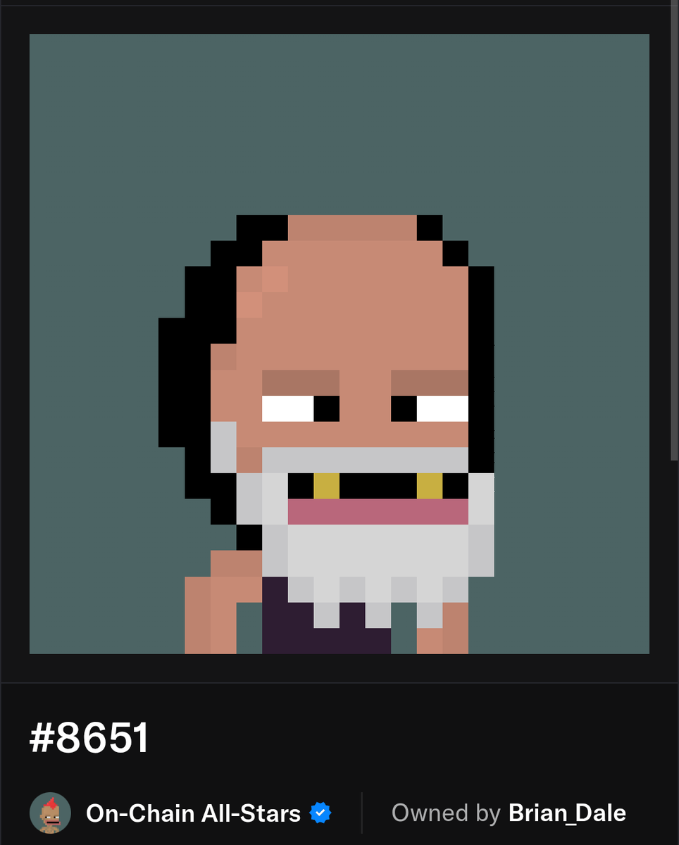 Are <a href="/OnChainAllStars/">On-Chain All-Stars</a> the #cryptopunks of 2025?