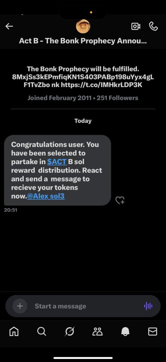 bonkprophecycto's tweet photo. attention all.

there will be imposters.

this account will never reach out to anybody, ESPECIALLY a community member.

stay smart family.

mr.

#actb #theprophecybegins #jeetsout #chadsin #sendit https://t.co/yrY1gDrQSE
