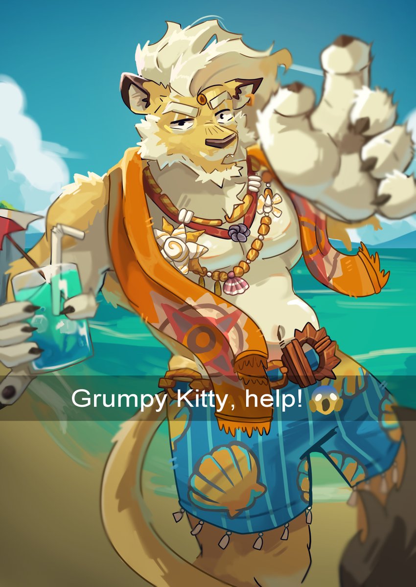 angry kitty lol 😾