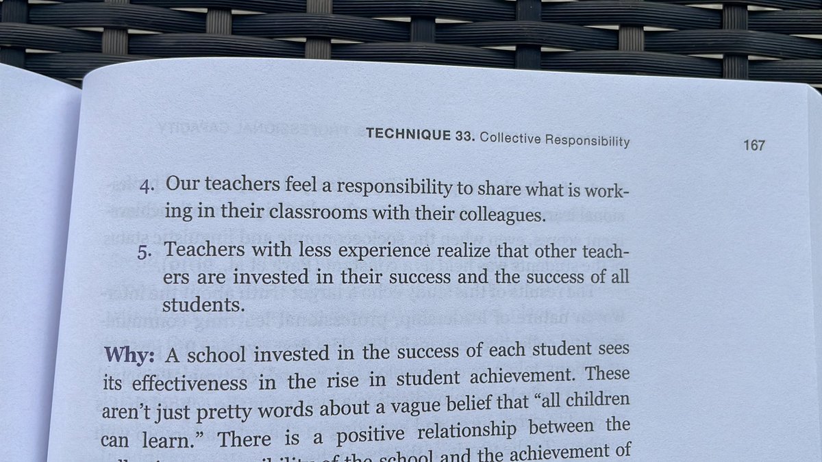 What is the “collective responsibility” level on staff in your school?  A great way to put a thermometer on school morale and see which way to support staff as a focus for the year.  #removinglabels