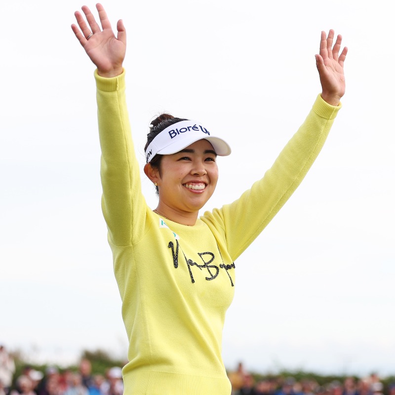 LPGA (@lpga) on Twitter photo #CheersToTheChampion!
Miyu Yamashita has earned her spot for the 2026/27 <a href="/HiltonGrandVac/">HiltonGrandVacations</a> Tournament of Champions 👏 #CheersToTheChampion!
Miyu Yamashita has earned her spot for the 2026/27 <a href="/HiltonGrandVac/">HiltonGrandVacations</a> Tournament of Champions 👏