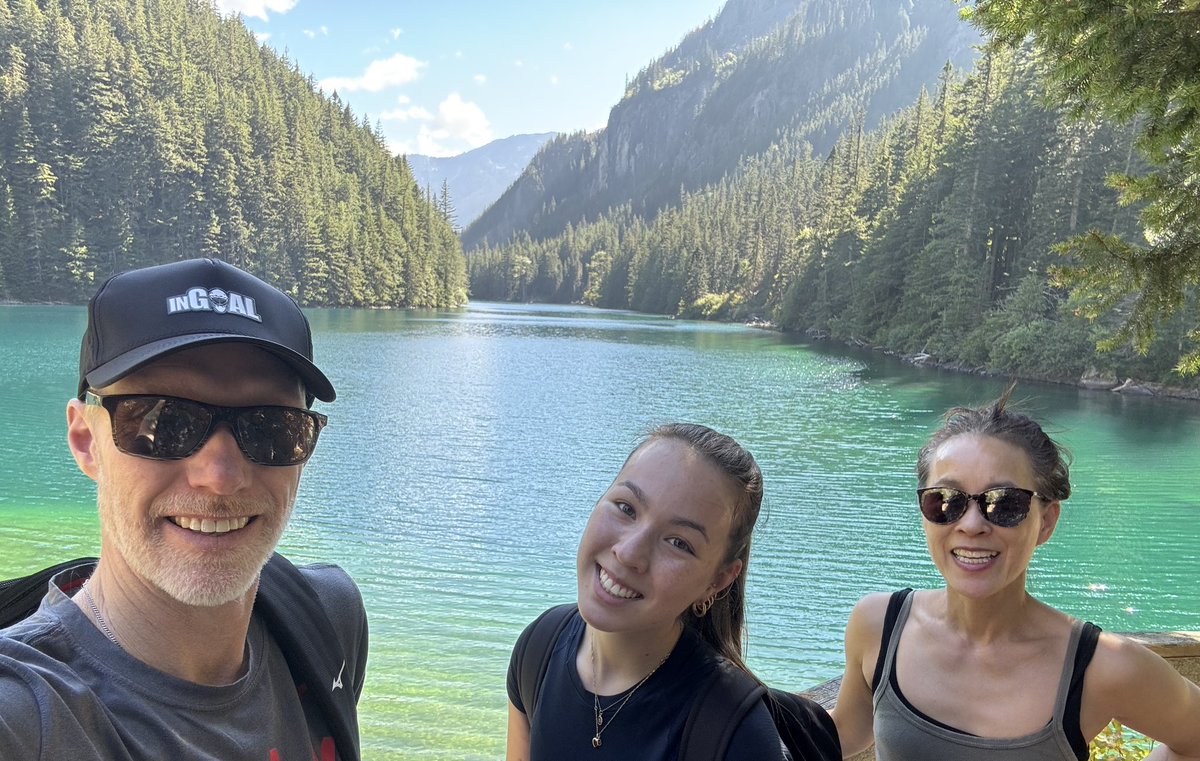 A little more than 13 KM hiked yesterday and I’m feeling the ~500M of elevation rise in legs this morning, but such a great reminder of how blessed we are to live in the Pacific Northwest … and a great crew to spend the day exploring it with