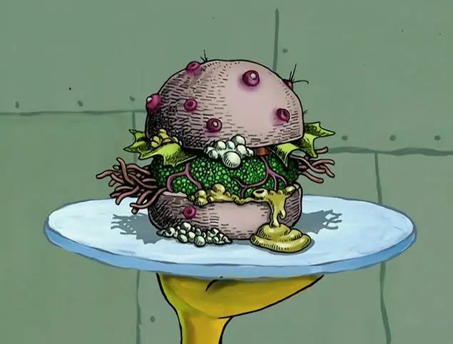 The floor burger waiting for Gabriel rn