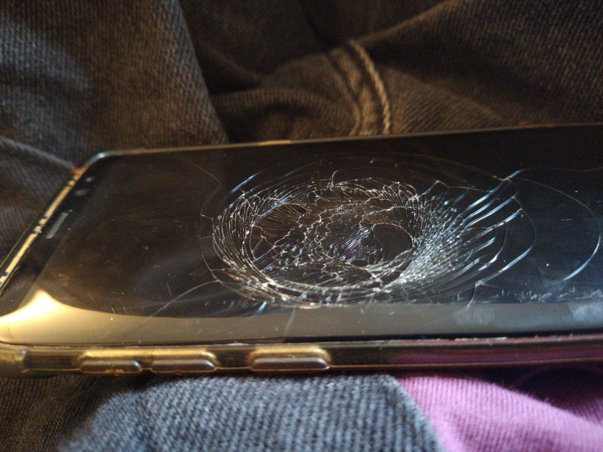 My 9yo cousin headbutted his phone because of a game