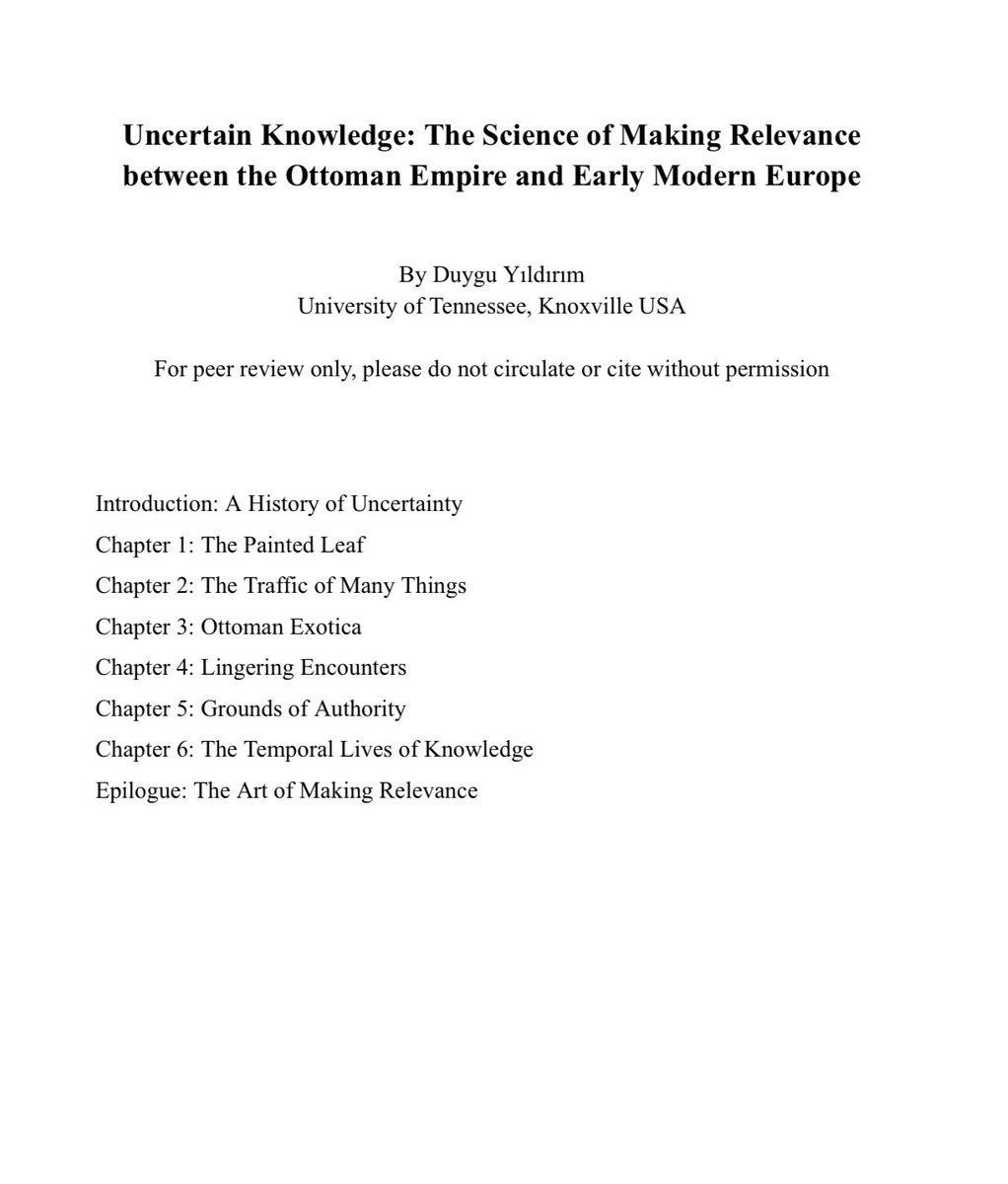 Just submitted my book for peer review. It has grown into something quite different from my dissertation with new research, thinking, and lots of writing, supported by a postdoctoral fellowship and an ACLS fellowship. Grateful to those who believed in this project from the start.
