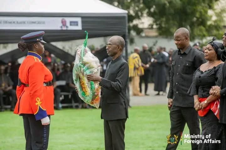 On behalf of the great NDC ❣️

Rest well Ambassador Sam Pee Yalley. 🥲