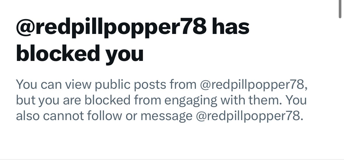 <a href="/redpillpopper78/">Henry White</a> <a href="/jacqui683/">EvaDestruction🦇💀</a> <a href="/SuzanneBos43679/">Suzanne@cookinmaama</a> <a href="/queenie4rmnola/">Dr. Allison Wiltz</a> “You’re a psycho!” he gasped, shaking, before disappearing into the block list like a Scooby-Doo villain unmasked.
Another scalp for the wall. I’m not sorry.