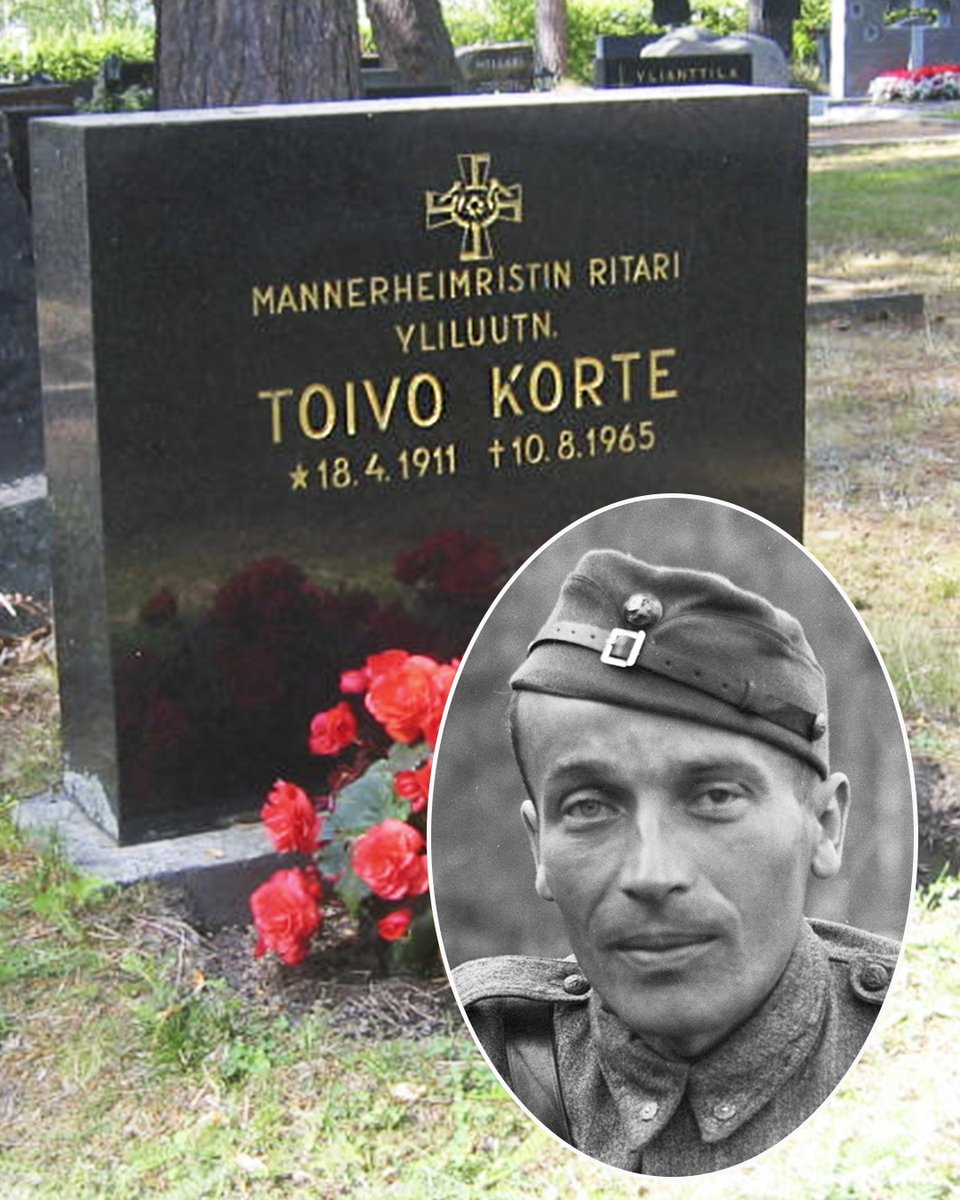 Mannerheim-ristin ritarin Toivo Kortteen kuolemasta tulee kuluneeksi 60 vuotta. Marskin ritari numero 94 kuoli 10.8.1965 Rovaniemellä 54-vuotiaana. Hänet on haudattu Rovaniemelle III hautausmaalle.
Kuvat: Heikki Lehtonen ja Sotamuseo