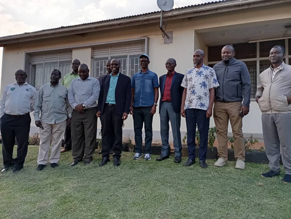ASARECA's tweet photo. On July 29, 2025, the Chief Executive Officer, the East Africa Farmers Federation (@EAFFinfo ), Mr. Stephen Muchiri joined his colleagues on the #AIRTEAProject Steering Committee comprising Executive Directors of @FARA, Dr. @aggreyagumya ; and @ASARECA, Dr. @sdbaguma in the final leg of the two-week monitoring visit of the Project activities.
This time round, they edged the Western Uganda district of Kisoro, bordering Rwanda and DR Congo. The first stop was a courtesy call on the Director and staff of Kachwekano Zonal Agricultural Research and Development Institute (@NaroKazardi ), one the nine Zonal Agricultural Research and Development Institutes (ZARDIs) of the National Agricultural Research Organization (@NARO), which focuses on the livelihoods of the farming communities in South Western Highlands Agro-ecological Zone.
These highlands are the main area for #potato cultivation in Uganda. According to the Director of the Institute, Dr. Jerome Kubiriba, @NaroKazardi is home to newly released varieties of potato in the country, notably #NAROPOT1. Under the @AIRTEAproject, KaZARDI is promoting Technologies, Innovations and Management Practices (#TIMPS) for optimization of #NAROPOT1 among seven farmer groups that form the three Innovation Platforms established under the project. According to the Principal investigator, Dr. Abel Arineitwe, A senior Research Scientist at @NaroKazardi, the project recorded 90-95% adoption rate in practices that were promoted under the project including #fertilizer use, #pestanddisease control measures, and use of #qualitycertifiedseed, among others. Potato farmers in the intervention areas, according to project reports, recorded an increase from 7 to 25 tonnes per hectare in the intervention areas.
The AIRTEA Project focuses on strengthening capacities of #youth and #women in #multistakeholderInnovationPlatforms (#IPs) to undertake gainful farming. #AIRTEA is supported by the Organization of African, Caribbean, and Pacific States (OACPS) through the ACP Innovation Fund which is funded by the European Union (@EU_Commission) and is managed by a consortium consisting of the Forum for Agricultural Research in Africa (@FARA), @ASARECA and the Eastern Africa Farmers Federation (@EAFFinfo ).