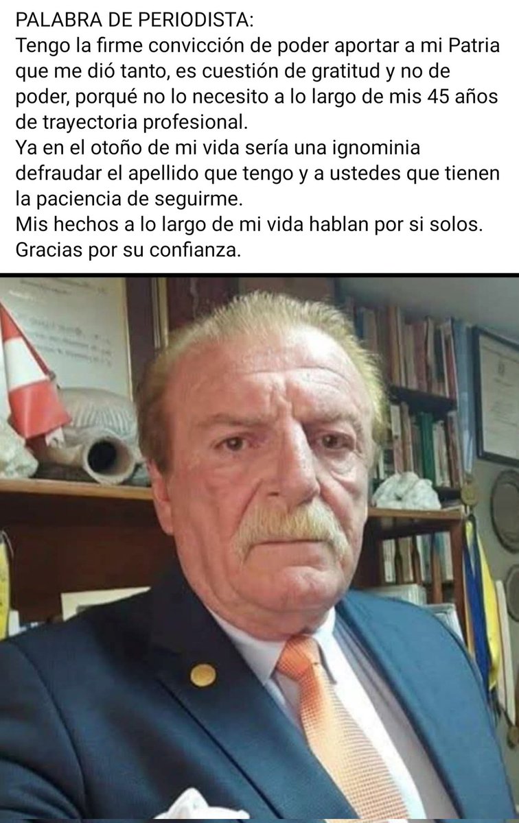 C. Alfredo Vignolo G. del V. tweet media