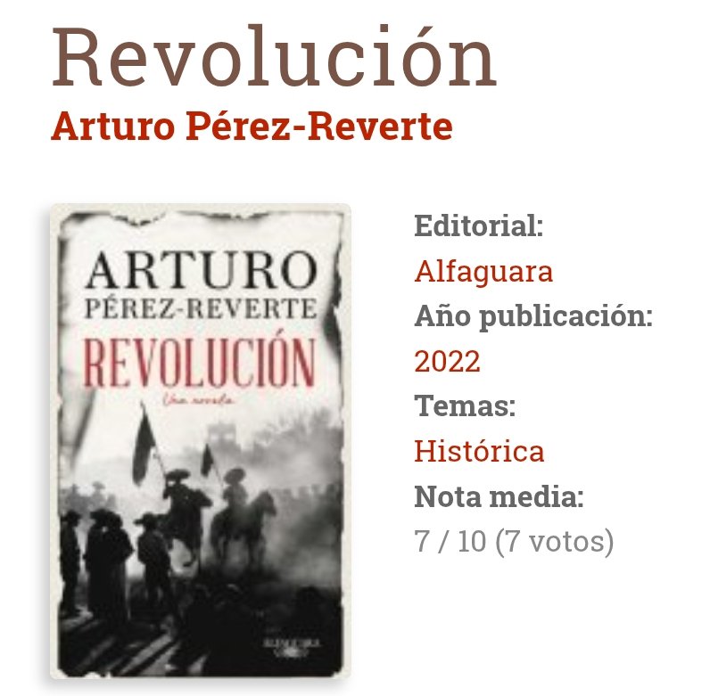 Luis Méndez (@donfito) on Twitter photo Alguien ya leyó esta novela de Perez-Reverte ¿Qué opinan? #Revolución <a href="/HistoriaPedro_/">Pedro Salmerón Sanginés</a> Alguien ya leyó esta novela de Perez-Reverte ¿Qué opinan? #Revolución <a href="/HistoriaPedro_/">Pedro Salmerón Sanginés</a>