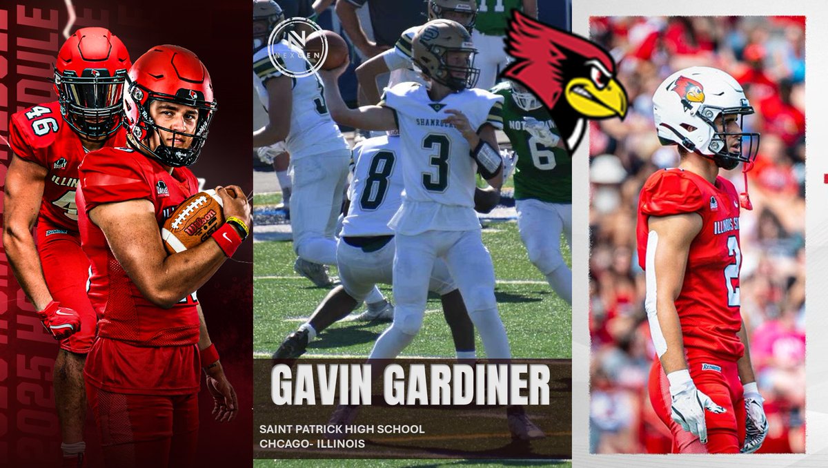 Keith Smilie (@nexgenscouting) on Twitter photo ▶️NexGen Game Day Visit
✔️October 4th
📍Illinois State University <a href="/RedbirdFB/">Illinois State Football</a>
<a href="/Coach_NMurray/">Nicholas Murray</a>
✅2027 QB Gavin Gardiner <a href="/gavin_gard/">Gavin Gardiner</a>
Saint Patrick HS <a href="/StPatrickFB/">Saint Patrick Football</a>
Chicago (IL) ▶️NexGen Game Day Visit
✔️October 4th
📍Illinois State University <a href="/RedbirdFB/">Illinois State Football</a>
<a href="/Coach_NMurray/">Nicholas Murray</a>
✅2027 QB Gavin Gardiner <a href="/gavin_gard/">Gavin Gardiner</a>
Saint Patrick HS <a href="/StPatrickFB/">Saint Patrick Football</a>
Chicago (IL)