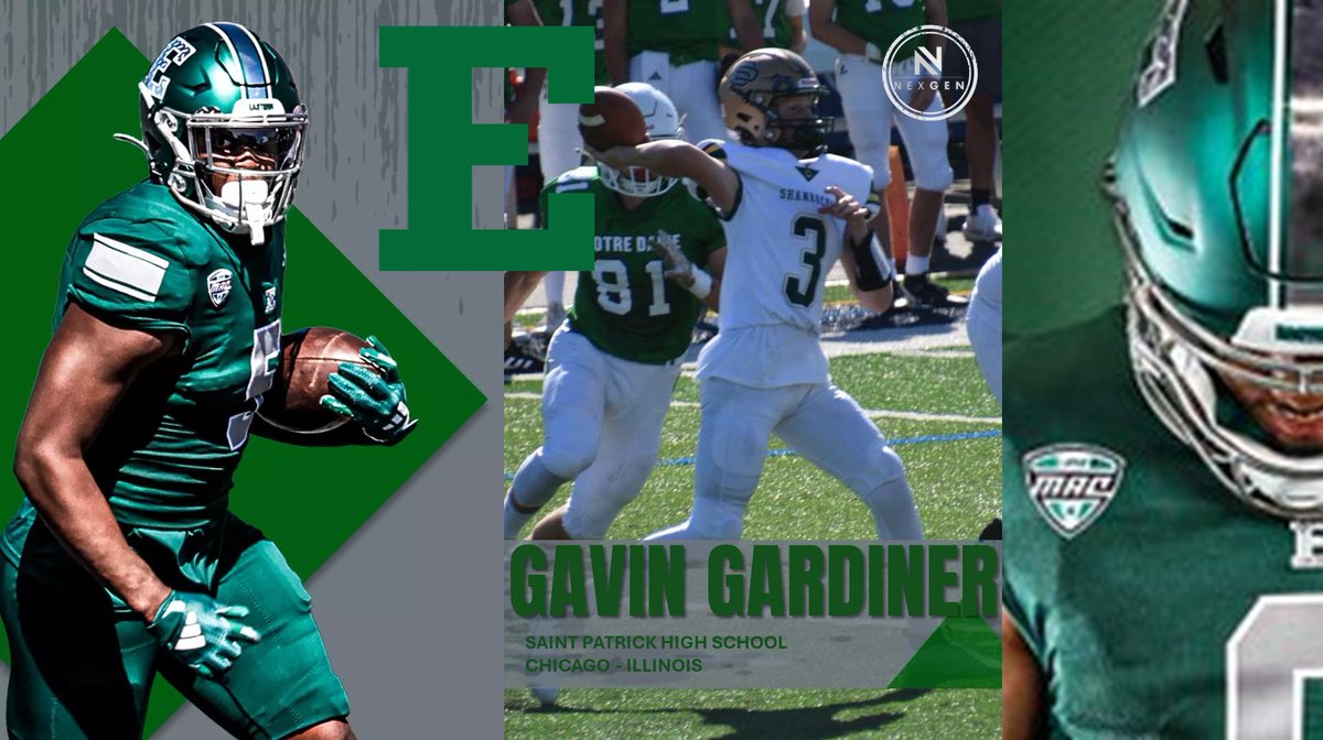 Keith Smilie (@nexgenscouting) on Twitter photo ▶️NexGen Game Day Visit
✔️October 11th
📍Eastern Michigan University <a href="/EMUFB/">Eastern Michigan Football</a>
<a href="/Coach_Collett/">Jeffrey Collett</a>
✅2027 QB Gavin Gardiner <a href="/gavin_gard/">Gavin Gardiner</a>
Saint Patrick HS <a href="/StPatrickFB/">Saint Patrick Football</a>
Chicago (IL) ▶️NexGen Game Day Visit
✔️October 11th
📍Eastern Michigan University <a href="/EMUFB/">Eastern Michigan Football</a>
<a href="/Coach_Collett/">Jeffrey Collett</a>
✅2027 QB Gavin Gardiner <a href="/gavin_gard/">Gavin Gardiner</a>
Saint Patrick HS <a href="/StPatrickFB/">Saint Patrick Football</a>
Chicago (IL)
