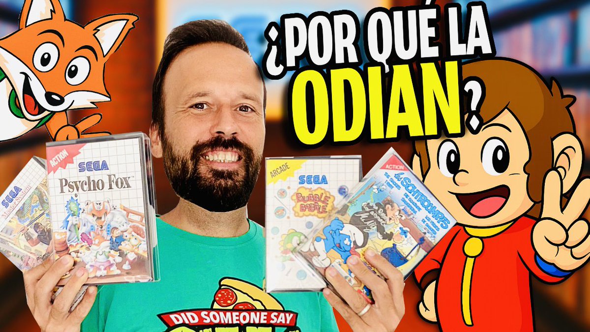 HOY os enseño mi COLECCIÓN de MASTER SYSTEM | TODOS los JUEGOS UNO a UNO
youtu.be/N6sCJe79WzY
youtu.be/N6sCJe79WzY
¡GRACIAS por COMPARTIR!