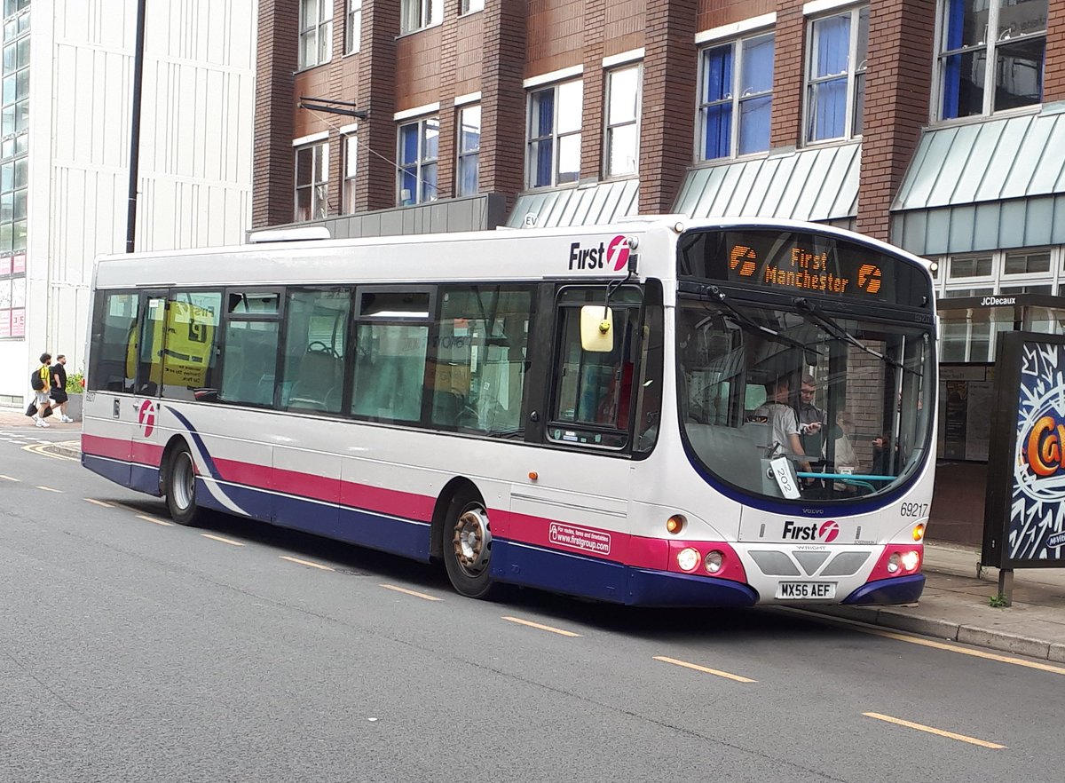 Ste_Jones75's tweet image. Many thanks to @First69217 for providing a feeder service from Manchester city centre to Halifax for the Pennines Heritage Bus Running Day.
Nice to receive this leaflet detailing 69217's journey. I dug out my old First Manchester leaflet from when these buses were new in service.