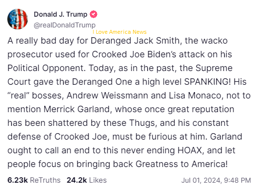 <a href="/LeadingReport/">Leading Report</a> Jack Smith is a criminal thug.