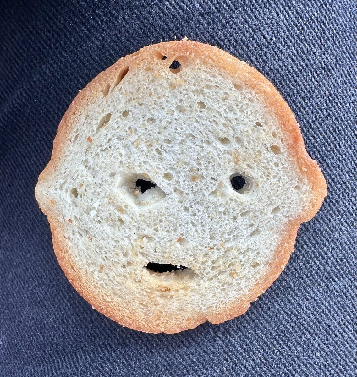 Does my cracker nut look like a baby or something? Lmao I was about to eat it and then I was like wait a minute it’s staring back at me.! Lmao