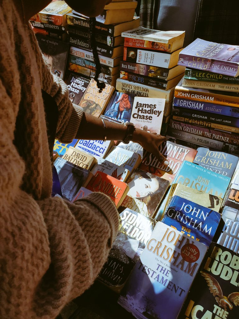 Step 2 is finding Bookstalls.