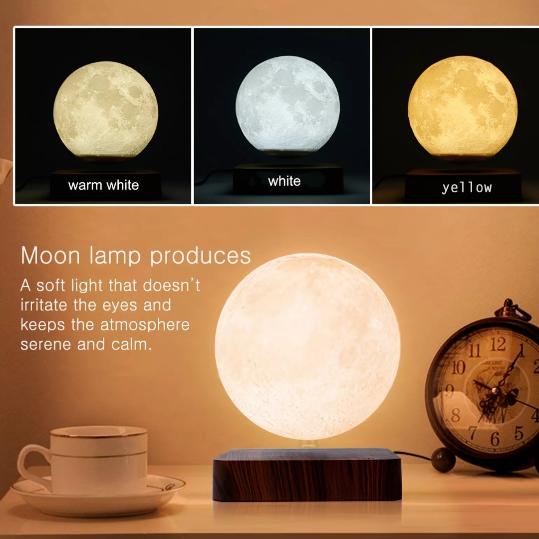 OodleKaboodles's tweet image. 🌕 Bring the Moon into Your Room
Experience the magic of space with the Levitating Moon Lamp—a stunning replica of the moon that floats and spins gracefully above its base using magnetic levitation. 

🛒 Shop now: oodle-kaboodle.com

#LevitatingMoonLamp #FloatingLight
