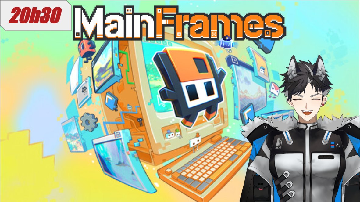yhusky_kun's tweet image. Hé, tu connais #mainframes ?!

C&apos;est un super jeu de Puzzle/Platformer indépendant où tu joue une Disquette!

On avait fait la démo et depuis le jeu est sorti! Alors tu viens découvrir tout ça avec nous? 

Ce soir à 20h30!

#vtuberfr #vtubingurprising #vstreamer